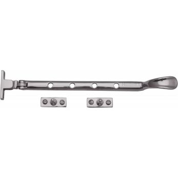 Heritage Brass V990 10-PC Polished Chrome Casement Stay Spoon Pattern 10"